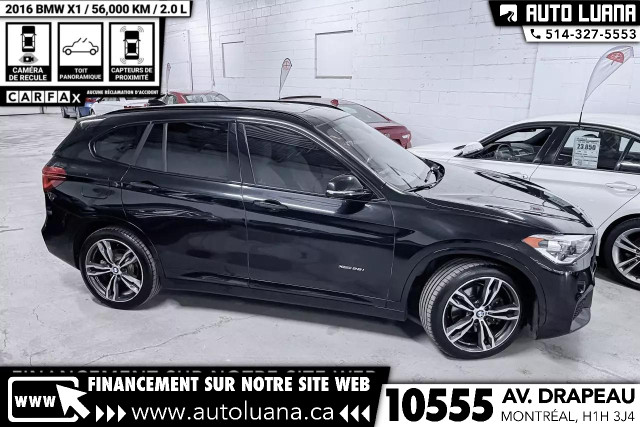 2016 BMW X1 xDrive28i M PACK TOIT PANO/HUD/NAVIGATION/56,000km in Cars & Trucks in City of Montréal - Image 2