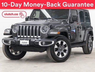 2021 Jeep Wrangler Unlimited Sahara 4WD w/ Uconnect 4C, Rearview
