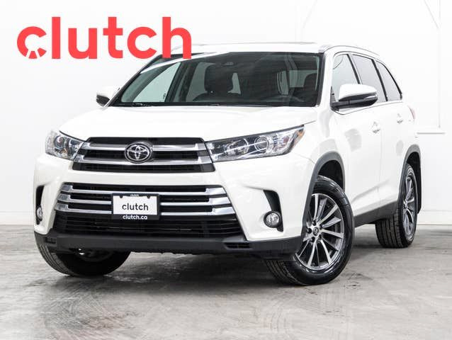 2019 Toyota Highlander XLE AWD w/ Nav, Power Moonroof, Heated Fr in Cars & Trucks in City of Toronto