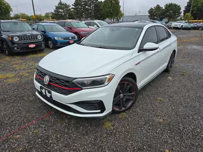 LOADED 2019 VOLKSWAGEN JETTA GLI. Equipped with keyless entry, push button start, leather seats, 2 s...