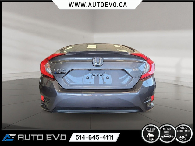 2018 Honda Civic SE * CAMERA * SIEGE CHAUFFANT * MAGS * MODELE E dans Autos et camions  à Ville de Montréal - Image 3