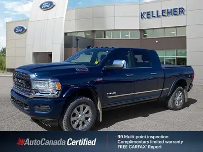 Command the road in this stunning 2022 Ram 2500 Limited Crew Cab Pickup, boasting a powerful 6.4L He...