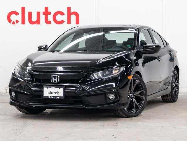 2020 Honda Civic Sedan Sport w/ Adaptive Cruise, Apple CarPlay,  in Cars & Trucks in Bedford