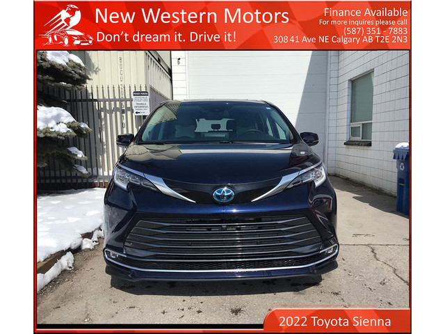  2022 Toyota Sienna Limited 7-Passenger AWD/ NO ACCIDENTS! in Cars & Trucks in Calgary