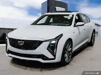 This Cadillac CT5-V has a durable Turbocharged Gas V6 3.0L/ engine powering this Automatic transmiss...