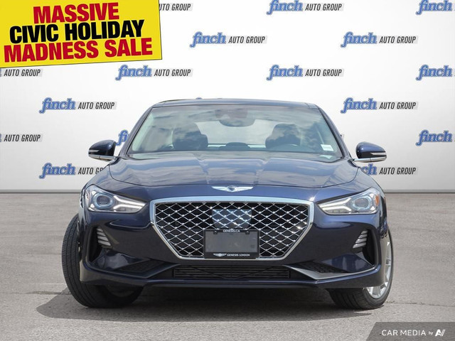 2020 Genesis G70 2.0T Advanced adaptive cruise control |nappa... in Cars & Trucks in London - Image 2
