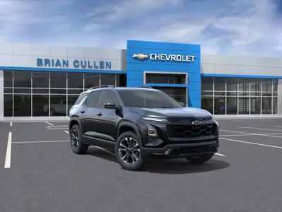 The 2026 Chevrolet Equinox AWD RS in a bold black finish offers an exceptional all-wheel-drive exper...