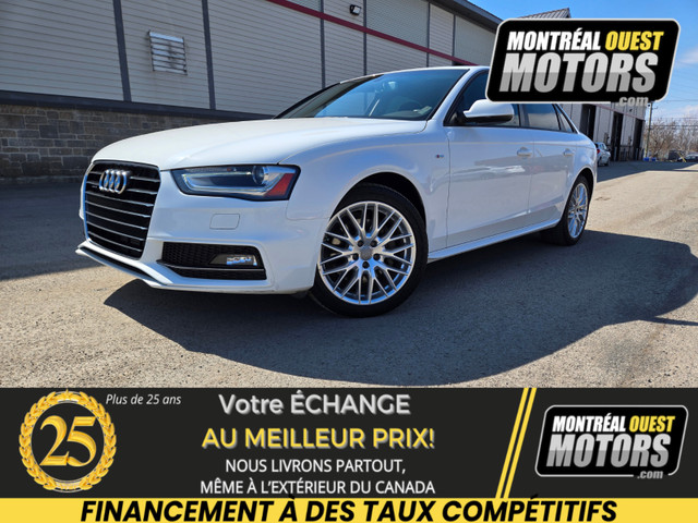 2016 Audi A4 QUATTRO / S-LINE / Komfort Plus AWD in Cars & Trucks in West Island - Image 3