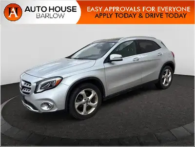 2020 MERCEDES-BENZ GLA 250 4MATIC WITH 90200 KMS. WITH LUXURY, NAVIGATION, BACKUP CAMERA/FRONT, PANO...