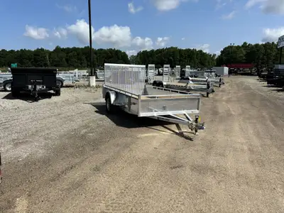 Canadian Mennonite Built Single Axle Aluminum Utility Trailer is $4,155.00 ! Ord: E1472-3700 - Ser:...
