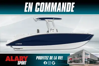 Ce bateau Yamaha 255 FSH SPORT H 2025 est disponible DÈS MAINTENANT! Contactez-nous au 450-420-2707....