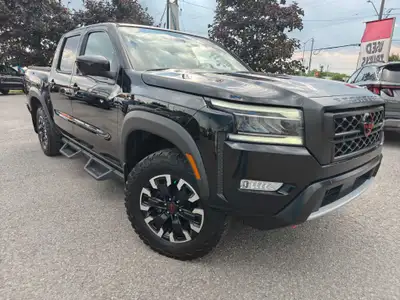 WOW! LOW KMS! PRO-4X 4X4, BLACK ON BLACK, FULL OPTION, GPS/NAVIGATION, RUNNING BOARDS, TONEAU COVER,...