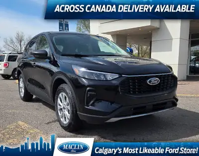This brand new AGATE BLACK METALLIC 2024 FORD ESCAPE ACTIVE is powered by a 1.5L ECOBOOST ENGINE THA...