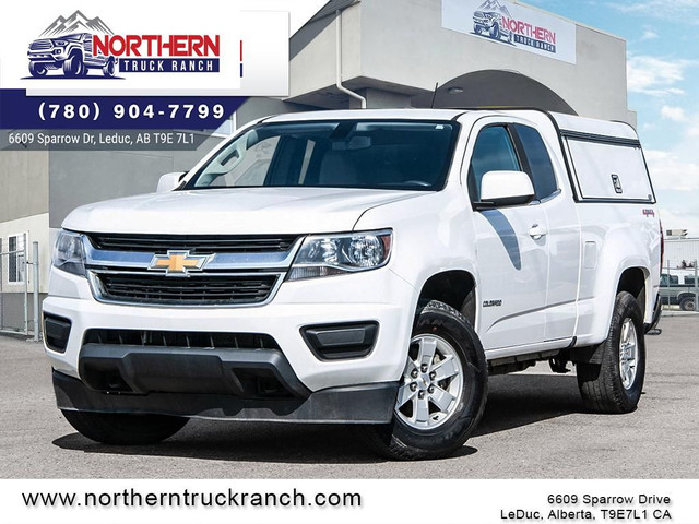 2016 Chevrolet Colorado WT 4x4 Extended Cab Work Canopy in Cars & Trucks in Edmonton