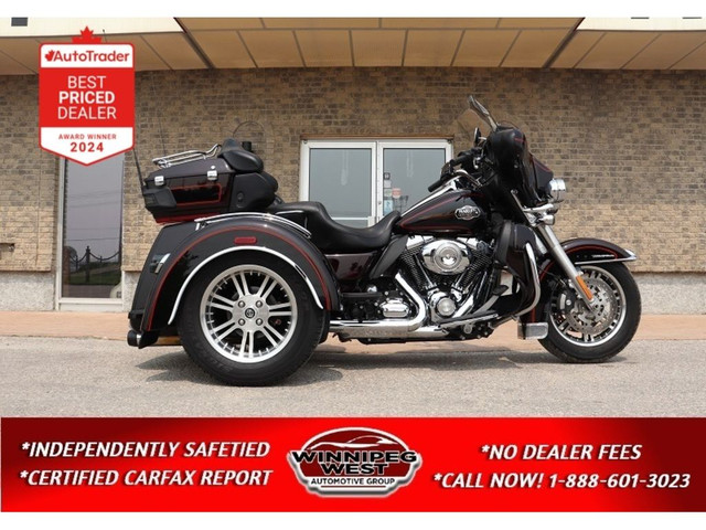 2011 Harley-Davidson FLHTCUTG TriGlide Ultra Classic ONLY 24,OOO in Street, Cruisers & Choppers in Winnipeg