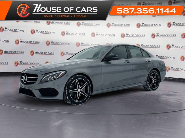  2016 Mercedes-Benz C-Class C 300 4MATIC w/ All Weather Mats / S in Cars & Trucks in Calgary