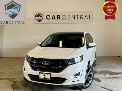 2017 Ford Edge Sport AWD| No Accident| Rear Cam| Panoroof| Carpl