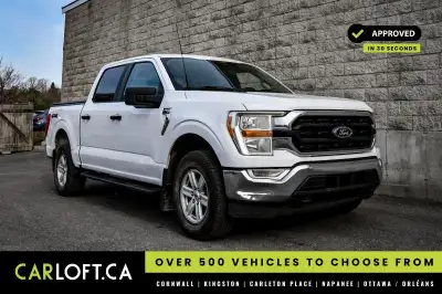 This 2021 Ford F-150 is for sale today. This Crew Cab 4X4 pickup has 110,911 kms. It's white in colo...