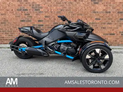 LIKE NEW 2022 Spyder F3-S Semi-Automatic, only 3,000 KM, Bluetooth, KYB suspension, Brembo brakes, 1...