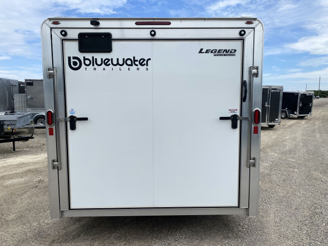 2024 Legend 8 Wide Aluminum Deluxe V-Nose Trailer - 8' x 19'! in Cargo & Utility Trailers in Barrie - Image 3