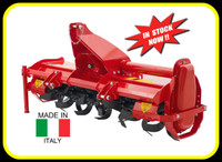 Del Morino rotary tillers 52" and 62", new, IN STOCK NOW