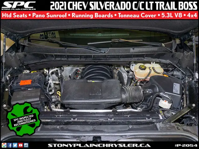 2021 Chevrolet Silverado 1500 Crew Cab Short Box 4-Wheel Drive L in Cars & Trucks in St. Albert - Image 30