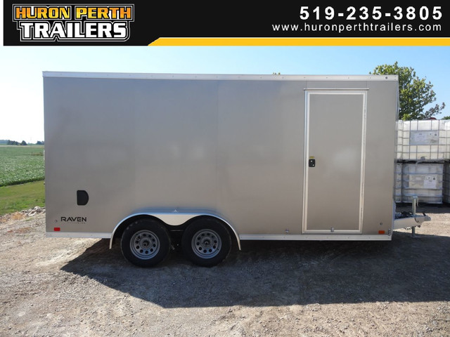 2023 ATC Raven 7x16+2 Enclosed Aluminum Trailer  in Cargo & Utility Trailers in London - Image 3