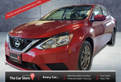 2018 Nissan Sentra SV Sunroof, Heated Seats, Rear Cam, Clean Tit