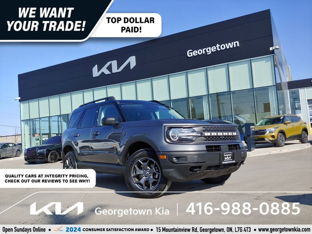  2021 Ford Bronco Sport Badlands 2.0L 4WD | SUNROOF | NAV | 57K  in Cars & Trucks in Oakville / Halton Region