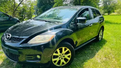 2007 MAZDA CX7 GRAND SPORTS, TOP OF THE RANGE, ALL WHEEL DRIVE SUV, WITH HEATED LEATHER SEAT, NAVIGA...
