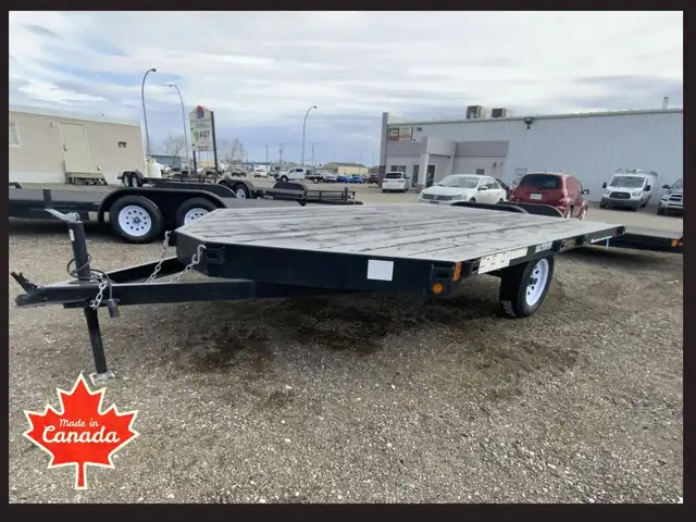 2024 Rainbow Express 10" w/ 2ft angle Drive on /Off Sled Trailer in Cargo & Utility Trailers in Regina - Image 2