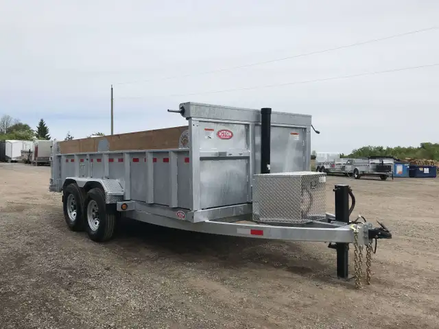 2025 ACTION SERIES MENNONITE MADE DUMP TANDEM AXLE ACTION SERIES in Cargo & Utility Trailers in Hamilton - Image 8