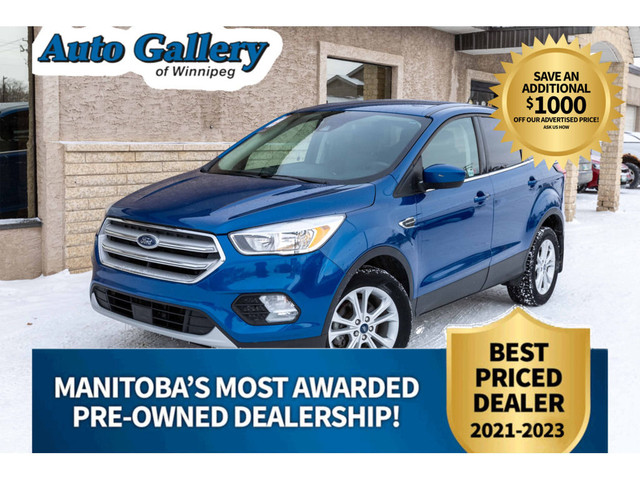  2019 Ford Escape SE, HEATED SEATS, CARPLAY, REMOTE START in Cars & Trucks in Winnipeg