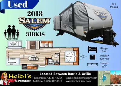 Discover Your Ideal RV at Heidi's RV Superstore, Proudly Serving Simcoe County (Cottage Country), in...