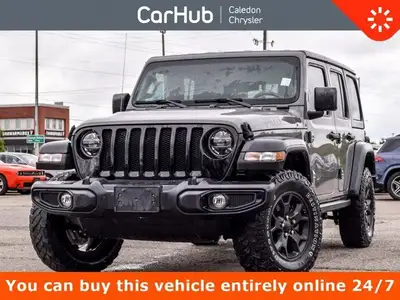 This Jeep Wrangler Unlimited Willys 4x4 has a strong Intercooled Turbo Premium Unleaded I-4 2.0 L/12...