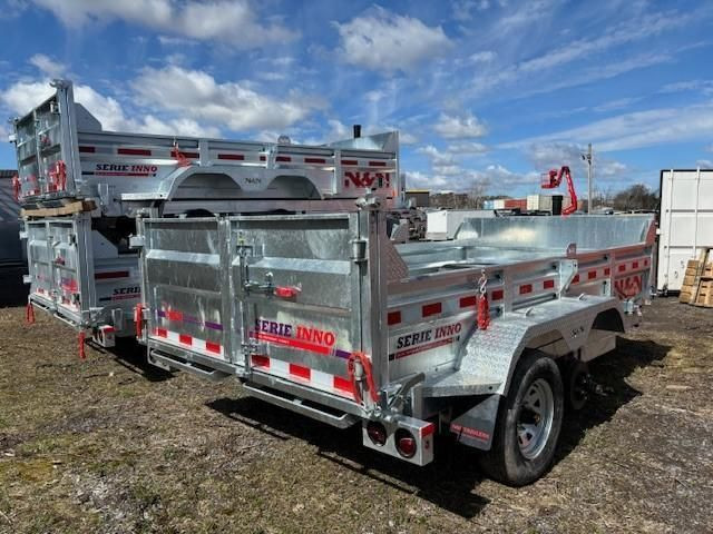 2024 N&N Dompeur Inno 72x144 TA 10k Galvanisee avec toile OPTION in Cargo & Utility Trailers in Kawartha Lakes - Image 4