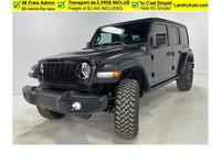 2025 Wrangler 4xe Hybride Willys 4x4 Automatique Sièges/Volant Chauffants Démarreur Engine: Moteur à... (image 5)