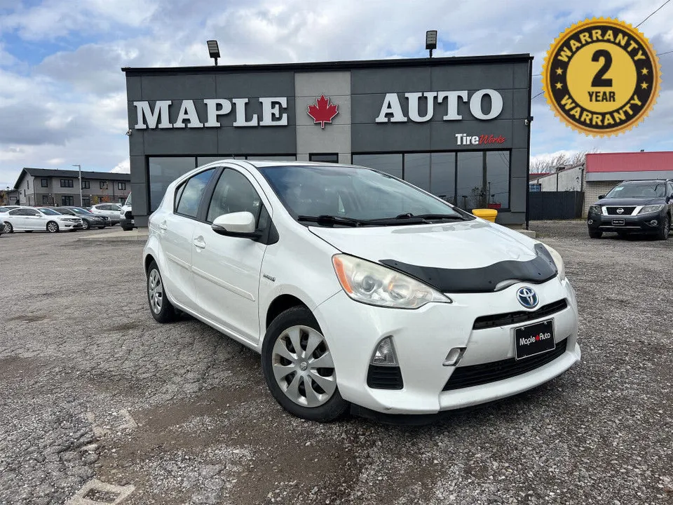 2012 Toyota Prius c 5dr HB | 2 YEAR POWERTRAIN WARRANTY INCLUDE