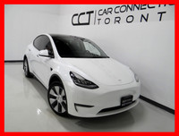 2022 TESLA MODEL Y LONG RANGE AWD CARFAX VERIFIED, CLEAN TITLE 91,000KM AUTOMATIC TRANSMISSION WHITE... (image 1)