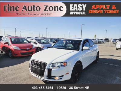 2006 Audi A4 AWD Leather Sunroof Navi Heated Power Seats Bluetoo