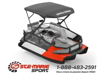 Découvrez le Sea-Doo Switch ! Amusant, adaptable et moderne. Vivez la vie Sea-Doo avec ce nouveau ba...