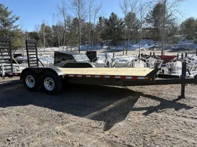Canada Trailers Car Haulers CE720-14KFeatures may include: 15" Radial Tire Electric Brakes on Both A...