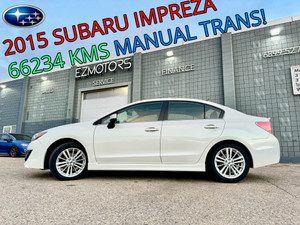 2015 Subaru Impreza 2.0i touring/ONLY 66234 KMS/MANUAL/ONE OWNER/CERTIFIED!
