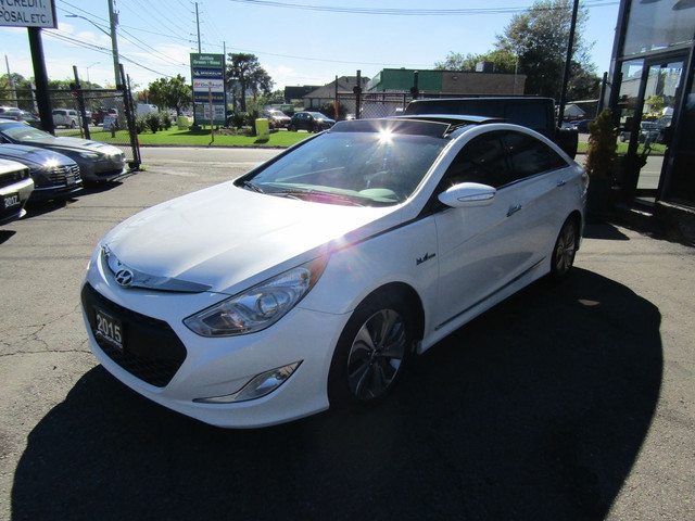 2015 Hyundai Sonata Limited, Hybrid, Pano, Navi, Camera, Leather in Cars & Trucks in Mississauga / Peel Region - Image 3