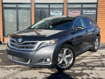 2014 Toyota Venza LIMITED / V6/ AWD / SIEGES EN CUIRE / TOIT OUV