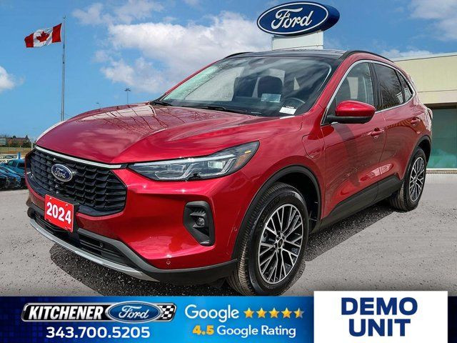 2024 Ford Escape PHEV | Company Car!| MOONROOF | LOW KM'S in Cars & Trucks in Kitchener / Waterloo
