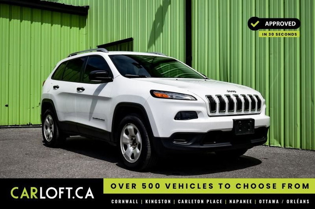 2017 Jeep Cherokee Sport - Bluetooth - Power Windows in Cars & Trucks in Cornwall