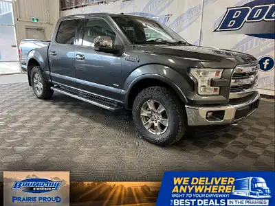 2017 FORD F-150 LARIAT 3.5L V6 ECOBOOST 10 SPEED EQUIPMENT GROUP 502A LARIAT SERIES BLIND SPOT INFO...
