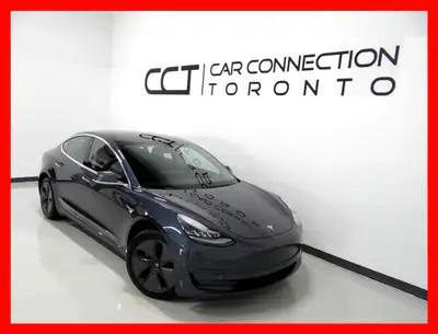 2019 TESLA MODEL 3 CARFAX VERIFIED, CLEAN TITLE, NO ACCIDENTS! 125,000KM AUTOMATIC TRANSMISSION GREY...