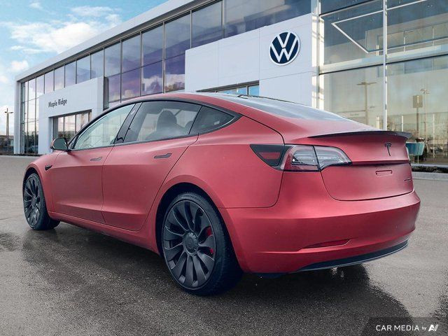 2022 Tesla Model 3 Performance | Dual Motor | White Seats in Cars & Trucks in Tricities/Pitt/Maple - Image 3
